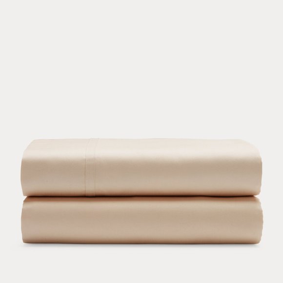 Lauren Ralph Lauren Spencer 475 TC Cotton Sateen 4 pc Sheet Set + 2 Euro Shams - Picture 2 of 12